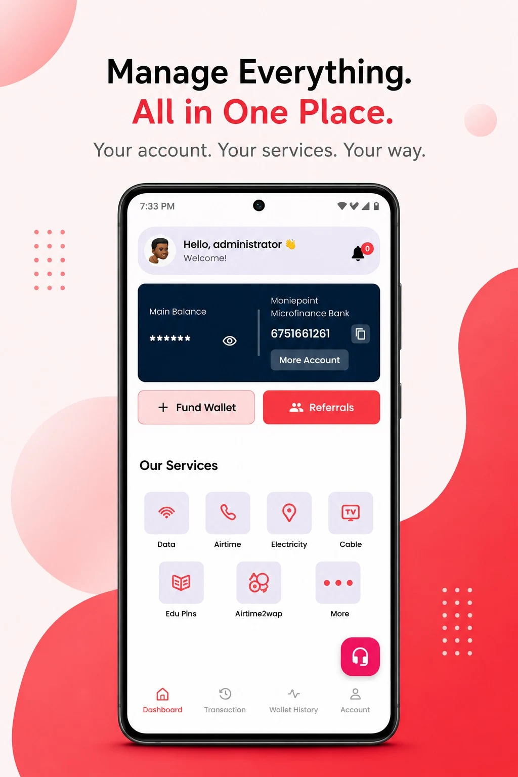 Namudata screenshot